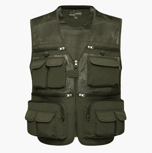 Multi-pocket Men's Professional Photography Vest