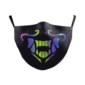 Wansheng Face Animal Digital Printing Double-layer Dust Mask (Option: B178 358-Adult Average Size)