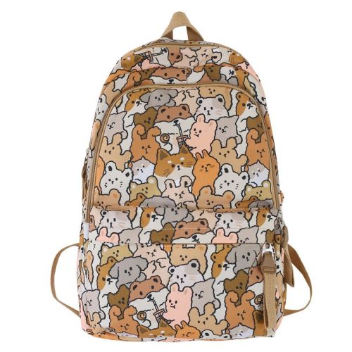 Large Capacity Mori Style Student New Graffiti Backpack