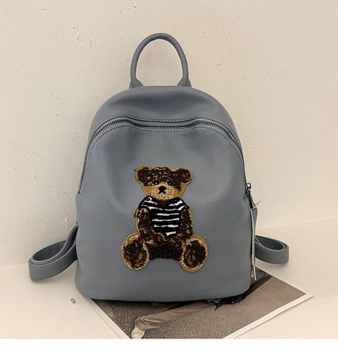 Pu Soft Leather Large Capacity Women's Backpack