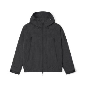 Thin Style Stormsuit With Three Defense Standing Collar Hood (Option: Black-2XL)