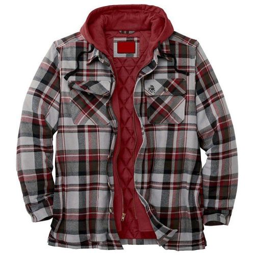 Men's Thickened Cotton-padded Coat Loose Hooded Polyester Jacket Men's Thickened Cotton-padded Coat Loose Hooded Polyester Jacket