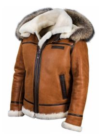 Casual In Stock Cotton Zipper Coat (Option: Brown-L)